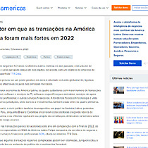 O setor em que as transaes na Amrica Latina foram mais fortes em 2022